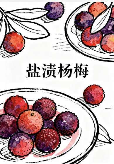 《鹽漬楊梅》