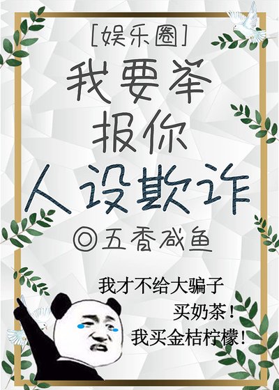 《我要舉報你人設欺詐》