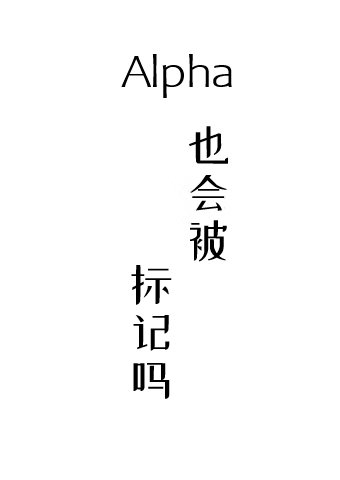 《Alpha也會被標記嗎》